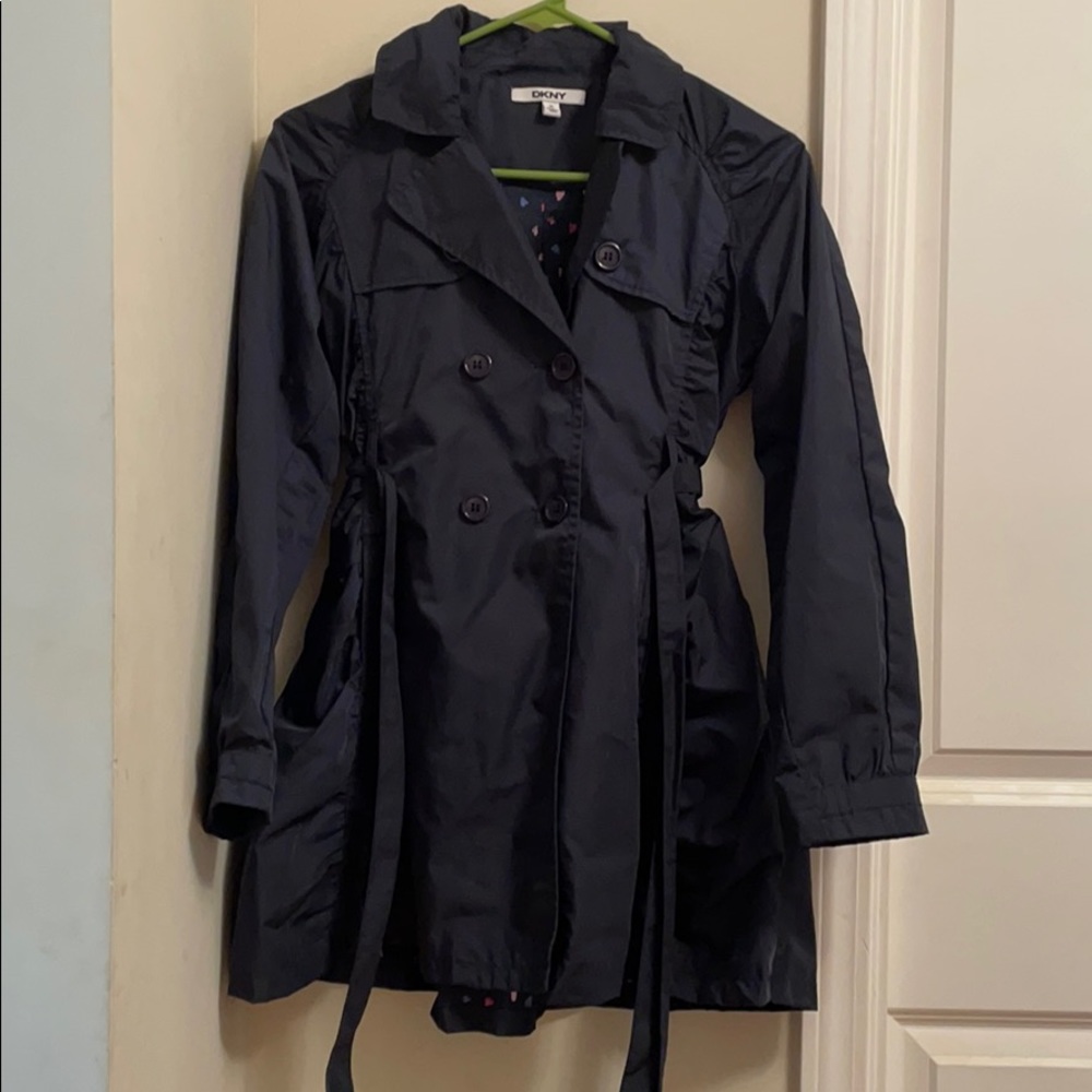 Girls’ Blue Trench coat